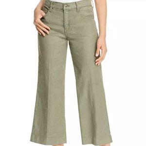 Wide Leg Cropped Pant